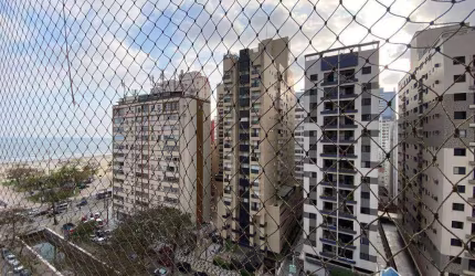 Apartamento com 3 Quartos Vista Mar  à Venda - Gonzaga / Santos