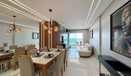Cobertura Duplex com 3 Quartos Vista Mar Lazer Completo