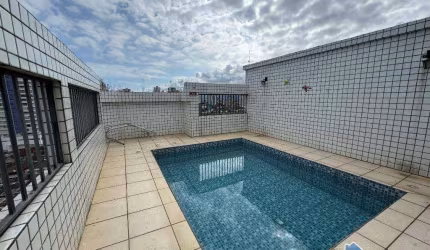 Cobertura Exclusiva na Guilhermina – 4 Quartos (3 Suítes) + 314m² + 4 Vagas de Garagem!