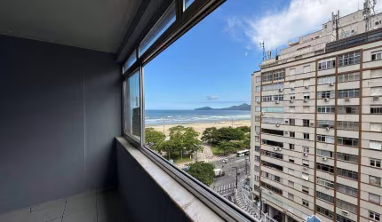 Apartamento Com Vista Mar em Santos 3 Quartos Oportunidade