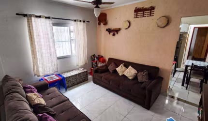 Apartamento Semi mobiliado com 1 Quarto no Boqueirão em Praia Grande/SP