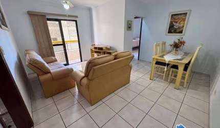 Apartamento mobiliado para locação – 1 dormitório, sacada e sala 2 ambientes