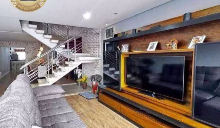 Sobrado com 3 dormitórios, 255 m² - venda por R$ 1.275.000,00 ou aluguel por R$ 7.250,00/mês - Assunção - São Bernardo do Campo/SP
