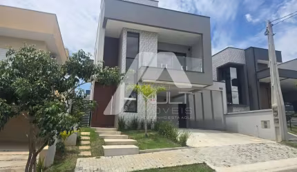 Luxuosa Casa Sobrado com Piscina e Área Gourmet em Condomínio Malibu - Caçapava -SP.