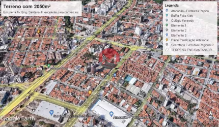 TERRENO com 2500m² na ENG. SANTANA JR. ideal para EMPREENDER | Papicu, Fortaleza-CE