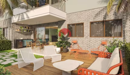Incrível Apartamento tipo GARDEN com 38m² próximo ao BEACH PARK | Porto Das Dunas, Aquiraz-CE