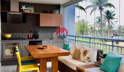 Apartamento VISTA LAGO no GOLF VILLE RESORT com 115m² e 03 SUÍTES | Porto Das Dunas, Aquiraz-CE