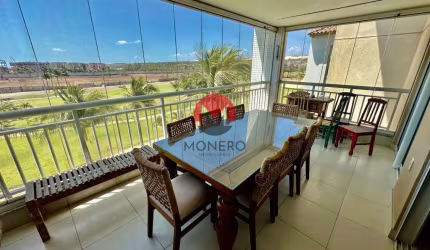 Apartamento no GOLF VILLE RESORT com 115m² e 03 SUÍTES | Porto Das Dunas, Aquiraz-CE