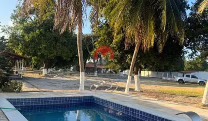 Incrível SÍTIO na BEIRA DA PISTA com 3,85 hectares e 02 CASAS | Patacas, Aquiraz-CE