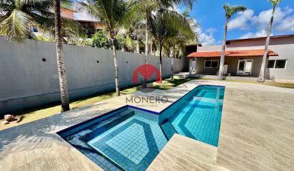 MANSÃO com 450m² à VENDA apenas 400 METROS da PRAIA e perto do BEACH PARK | Porto das Dunas, Aquiraz-CE