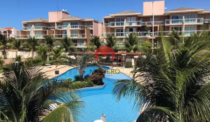 Incrível Cobertura Duplex com 113m² a 01 QUADRA do BEACH PARK e apenas 600 METROS da PRAIA à VENDA | Porto Das Dunas, Aquiraz-CE