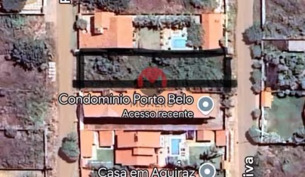 Terreno na PARTE BAIXA bem próximo ao BEACH PARK e a PRAIA com 840m² | Porto das Dunas, Aquiraz-CE