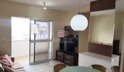 Alugo apartamento mobiliado no Jardim Aquários.