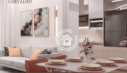 Apartamento com 1 dormitório à venda, 39 m² por R$ 280.000,00 - Vila Carvalho - Sorocaba/SP