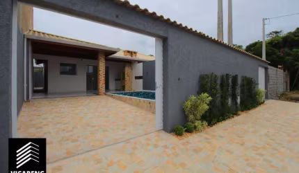 Casa com 2 dormitórios à venda, 90 m² por R$ 430. - Flora Rica - Peruíbe/SP