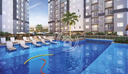 Apartamento com 2 dormitórios à venda, 48 m² por R$ 220.000,00 - Terra Rica - Piracicaba/SP