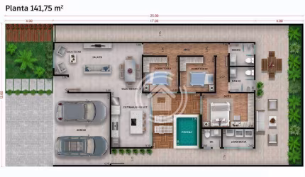 Casa com 3 dormitórios à venda, 140 m² por R$ 950.000,00 - Campestre - Piracicaba/SP