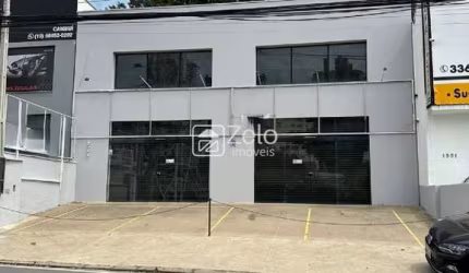 Salão para aluguel com 254,43 m², 4 vagas em Cambuí, Campinas