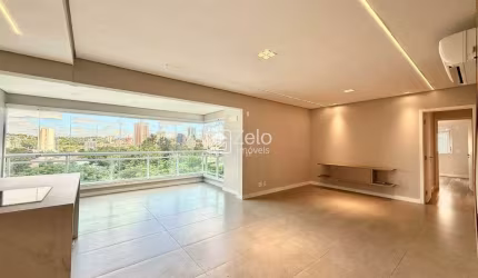 Apartamento para aluguel com 136 m², 3 quartos 2 vagas em Taquaral, Campinas