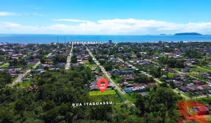 TERRENO LIMPO MEDINDO 475,00 M², REGIÃO EM GRANDE DESENVOLVIMENTO ITAPOÁ/SC - R$ 160.000,00