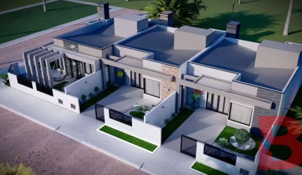 CASA COM 2 DORMITÓRIOS NO RAINHA DO MAR ( SENDO 1 SUÍTE), EXCELENTE LOCALIZAÇÃO.