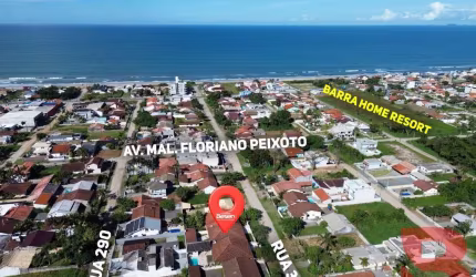 CASA MISTA (ALVENARIA E MADEIRA) + EDICULA COM ÁREA APROXIMADA DE 218,00M2- APENAS 400MTRS DA PRAIA- BARRA DO SAI