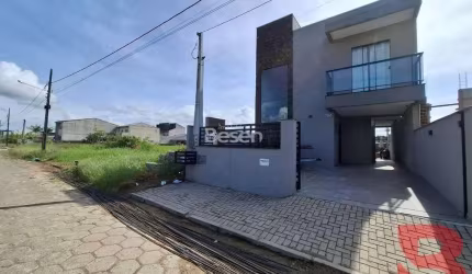 SOBRADO EM ALVENARIA MOBILIADO COM PISCINA , AREA GOURMET,   MEDINDO 160,33 M², APENAS 600M DO MAR, 03 QUARTOS (01 SUÍTE)