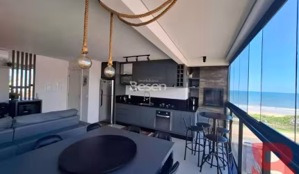 APARTAMENTO MOBILIADO, NA QUADRA DO MAR COM 03 QUARTOS (SENDO 01 SUÍTE) NO CENTRO DE ITAPOÁ/SC.