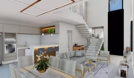 Casa à venda em Paulínia, Vila Monte Alegre IV, com 3 quartos, com 177 m²