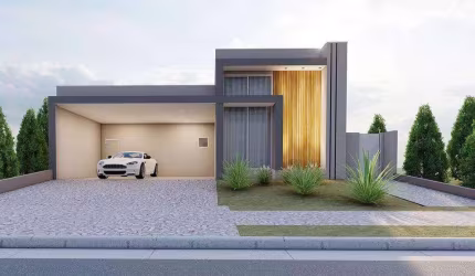 Casa à venda em Paulínia, Jardim de Itapoan, com 3 suítes, com 236.55 m²