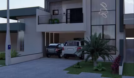 Casa à venda em Indaiatuba, Jardim Mantova, com 3 suítes, com 203.83 m², Condomínio Mantova