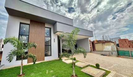 Casa à venda em Paulínia, Jardim Pari, com 3 suítes, com 183 m², Condomínio Royal Garden