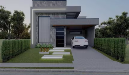 Casa à venda em Paulínia, Vila Monte Alegre, com 3 quartos, com 127 m², Terras da Estância
