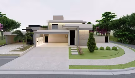 Casa à venda em Paulínia, Jardim America, com 4 suítes, com 396.28 m²