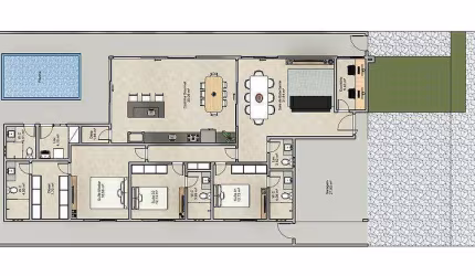 Casa à venda em Paulínia, Jardim Pari, com 3 suítes, com 204.13 m²