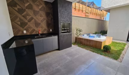 Casa à venda em Paulínia, Vila Monte Alegre, com 3 quartos, com 130 m²