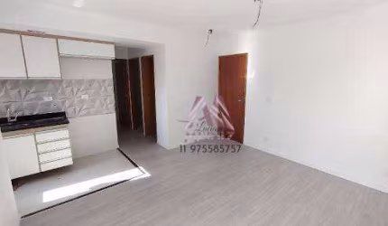 1255CM Apto novo com suíte e sacada,  2 dormitórios à venda, 57 m² por R$348.000 - Paulicéia - São Bernardo do Campo/SP