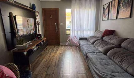 Casa em condomínio com lazer completo,  com 3 dormitórios à venda, 127 m² por R$ 730.000 - Vila Jerusalém - São Bernardo do Campo/SP