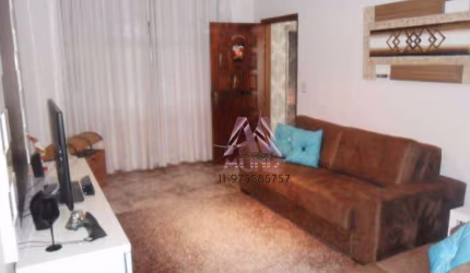 3822EM Sobrado com 3 dormitórios à venda, 125 m² por R$ 584.000 - Taboão - Diadema/SP
