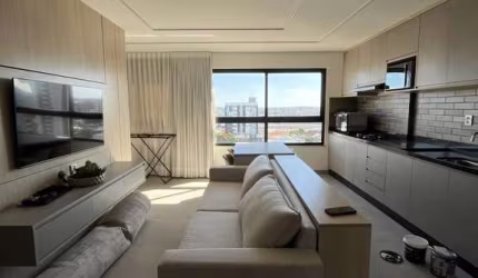 Apartamento de 1 dormitório mobiliado para locação no Piemont residencial - Araújo Leite - Vila aeroporto - Bauru / SP