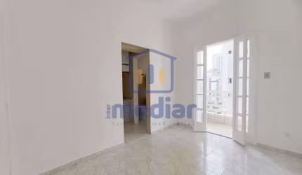 Apartamento com 1 quarto à venda na Avenida Doutor Epitácio Pessoa, Embaré, Santos, 35 m2 por R$ 286.000