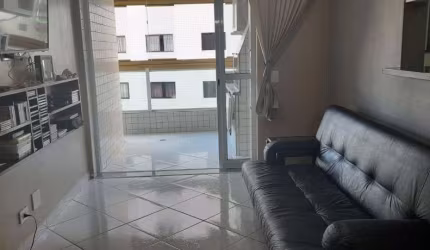 Apartamento com 2 quartos para alugar na Avenida Jorge Hagge, Aviação, Praia Grande, 76 m2 por R$ 3.980