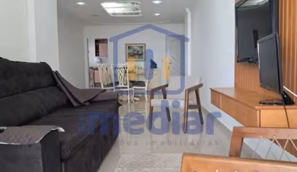 Apartamento com 3 quartos para alugar na Rua Ipanema, Guilhermina, Praia Grande, 140 m2 por R$ 4.500