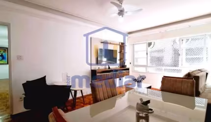 Apartamento com 3 quartos à venda na Rua Tolentino Filgueiras, Gonzaga, Santos, 130 m2 por R$ 750.000
