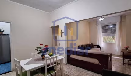 Apartamento com 1 quarto à venda na Avenida Bartolomeu de Gusmão, Embaré, Santos, 63 m2 por R$ 350.000