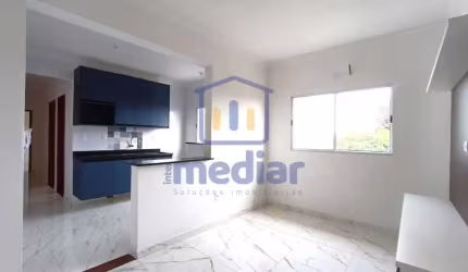 Apartamento com 2 quartos à venda na Rua Tapuias, Parque São Vicente, São Vicente, 49 m2 por R$ 300.000