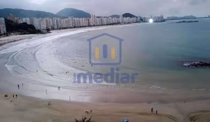 Apartamento com 3 quartos para alugar na Avenida General Monteiro de Barros, Vila Luis Antônio, Guarujá, 125 m2 por R$ 8.500