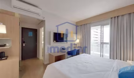 Apartamento com 1 quarto à venda na Avenida Marechal Floriano Peixoto, Pompéia, Santos, 28 m2 por R$ 371.000