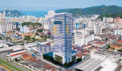 Sala comercial com 1 sala à venda na Rua Benjamin Constant, Centro, São Vicente, 45 m2 por R$ 190.000