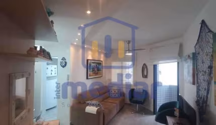 Apartamento com 2 quartos à venda na Rua Nelson Cajado, Jardim Astúrias, Guarujá, 80 m2 por R$ 650.000
